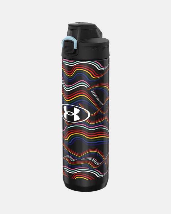 UA Pride 18 oz. Water Bottle, Black, pdpMainDesktop image number 2